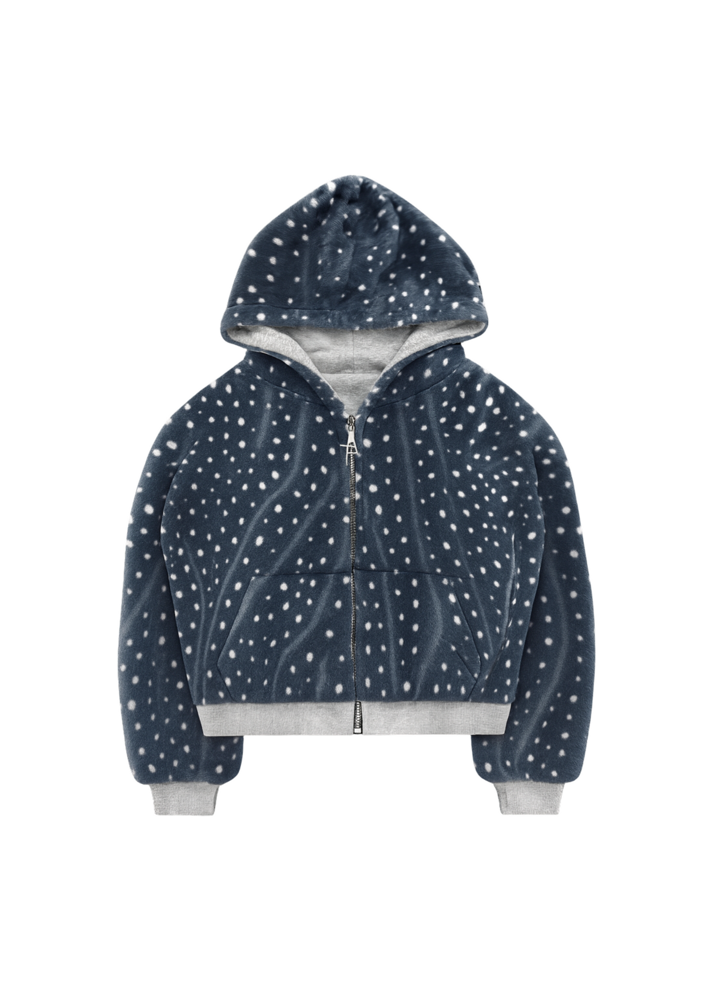 "Nautical Reef" Zip-Up Hoodie